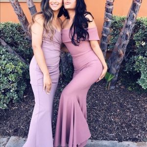 Sleeveless mermaid dress